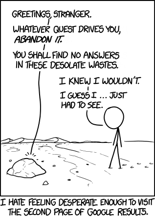 xkcd - google second page
